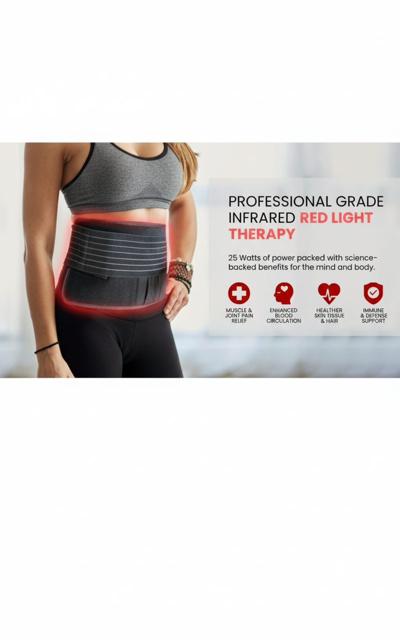 Red Light Physical Therapy Belt